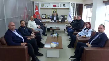 Aydın’da Emniyet ve Ticaret Odası İş Birliği Güçleniyor: Kuşadası Ticaret Odası’na Ziyaret