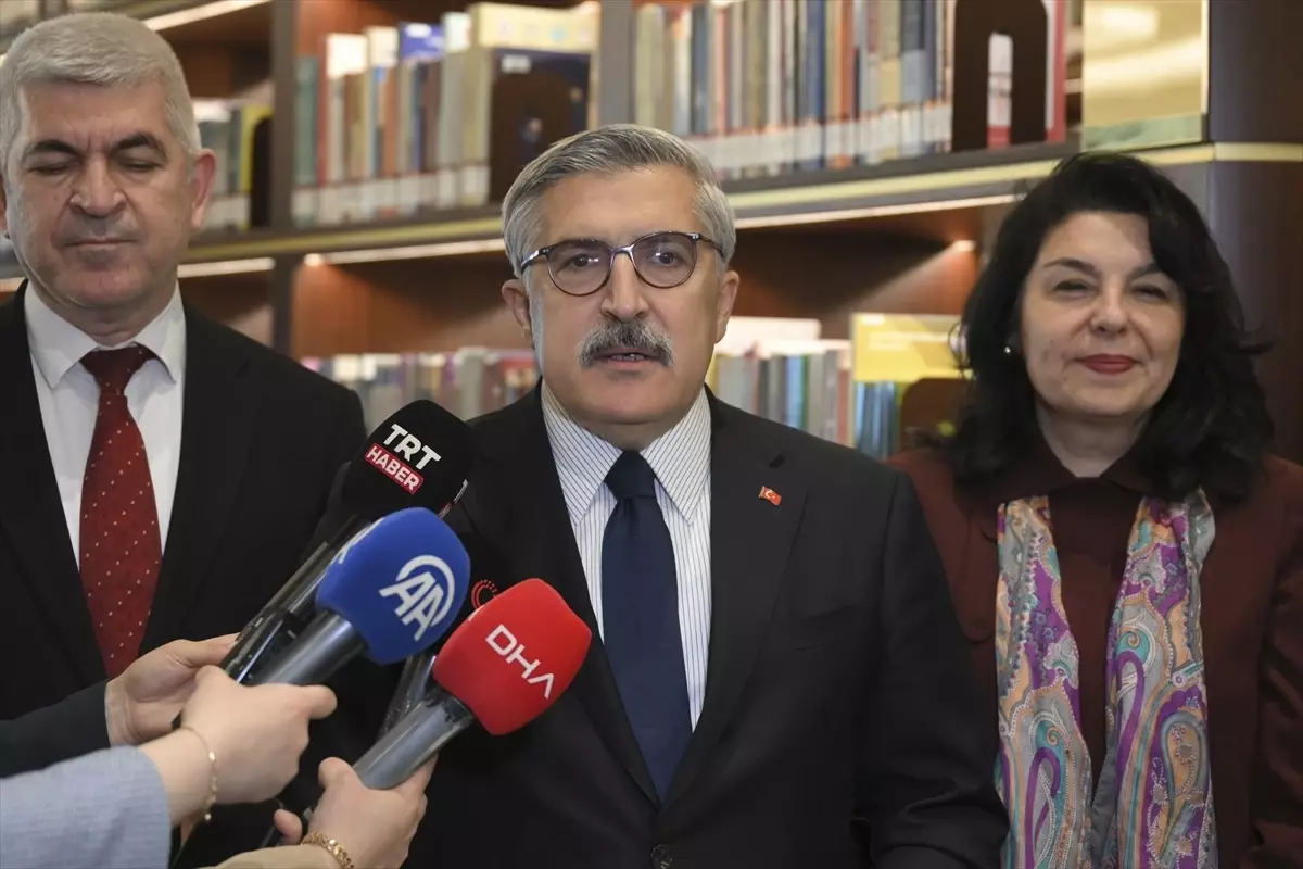 Kütüphane Haftası'nda Kütüphane Kapasitesi 8 Bin Metrekareyi Aştı