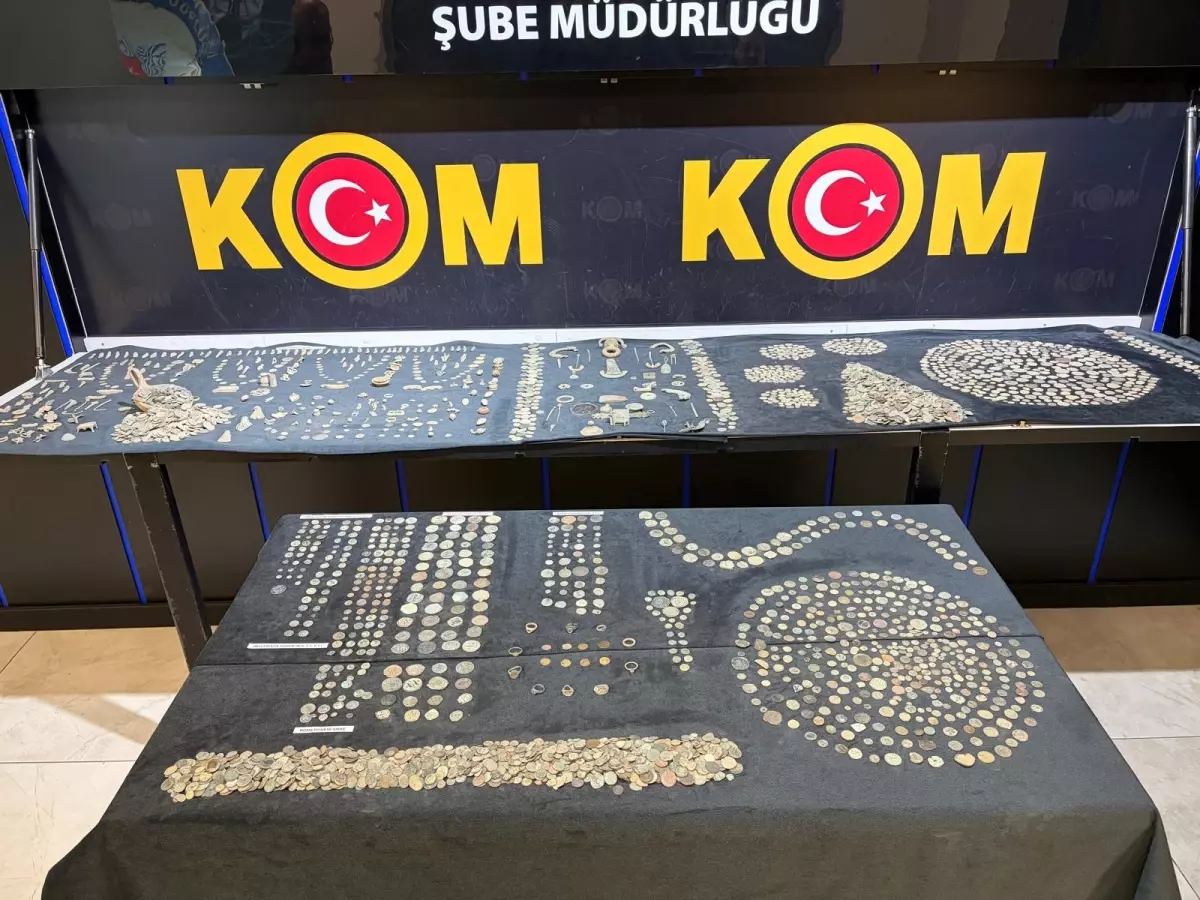 Ankara’da 6.382 Tarihi Eser Ele Geçirildi: 30 Milyon TL’lik Kaçakçılık Operasyonu