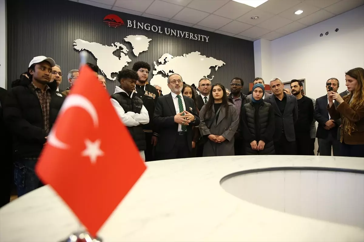 Bingöl Üniversitesi'nde Uluslararası Öğrenci Merkezi Hizmete Açıldı