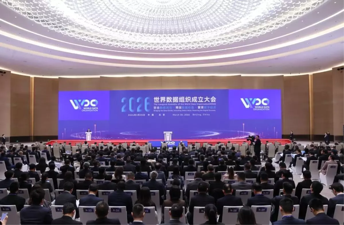 Beijing'de Dünya Veri Örgütü'nün İlk Genel Kurulu Gerçekleşti