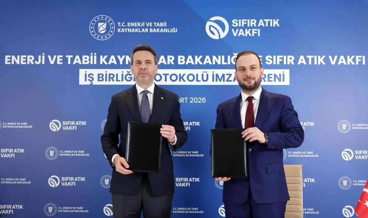 Enerji Bakanlığı ve Sıfır Atık Vakfı’ndan Döngüsel Ekonomi Protokolü