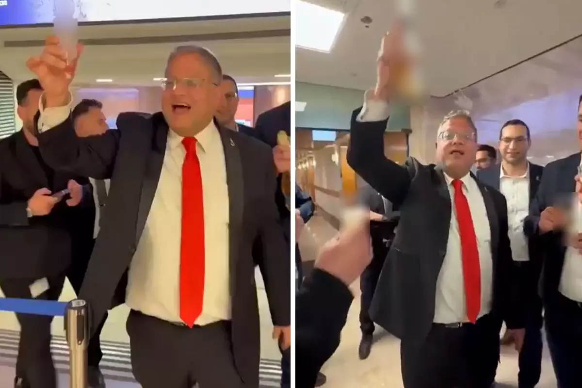 İsrail Ulusal Güvenlik Bakanı Ben‑Gvir, Filistinli Esirler İçin İdam Yasasını Şampanya ile Kutladı