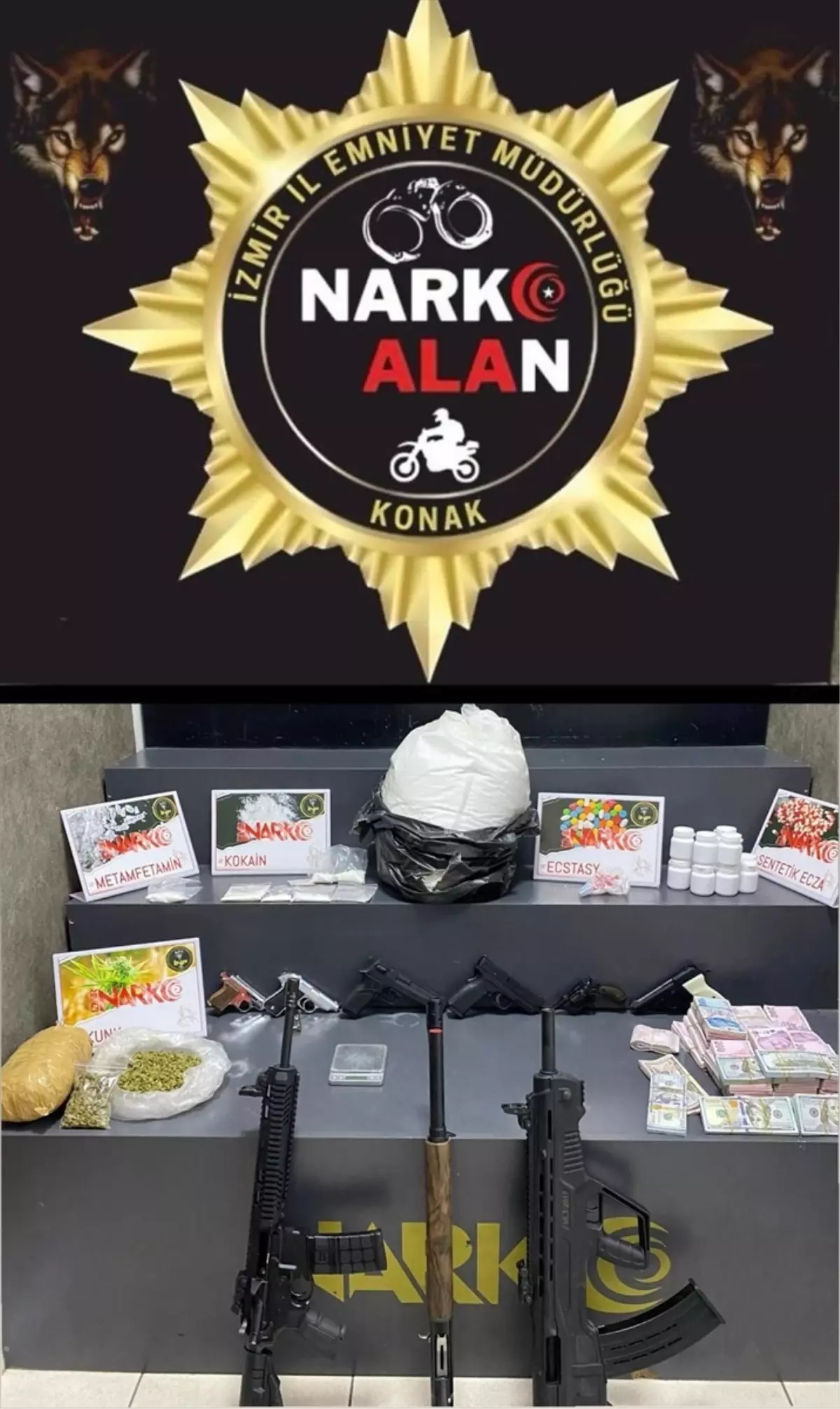 İzmir Konak’ta Büyük Uyuşturucu Operasyonu: Zanlı Gözaltına Alındı