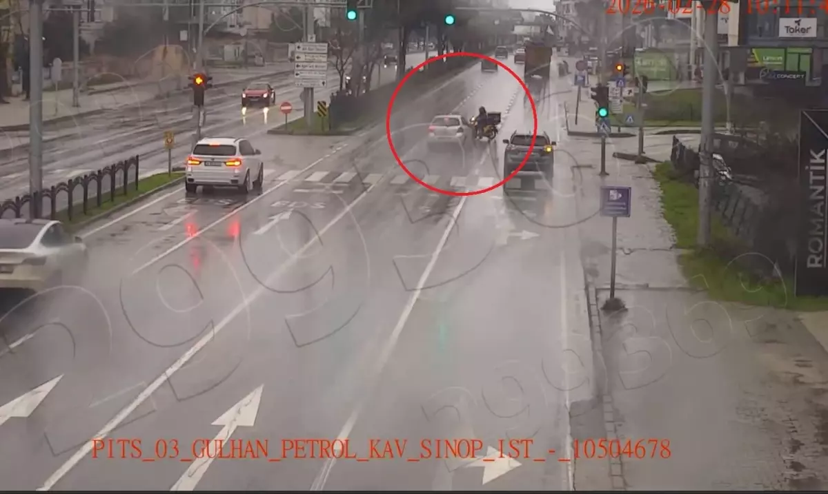 Samsun’da Şubat Ayı Trafik Kazaları KGYS Kameralarında Görüntülendi