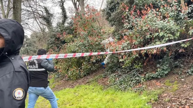 Olay yerinde alınan fotoğraf