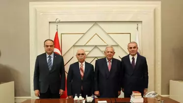 Görüşme sırasında çekilmiş fotoğraf