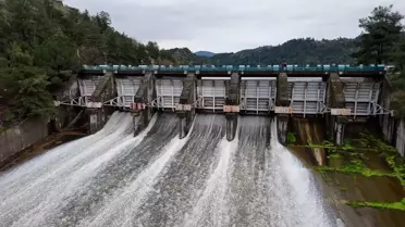 Barajın son durum fotoğrafı