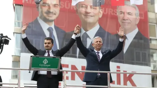 Çankaya’da yeni yapılan altyapı çalışması