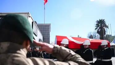 Edirnekapı Şehitliği'nde Şehit Polis Mustafa Aydın'ın Veda Töreni Gerçekleşti