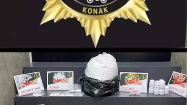 İzmir Konak’ta Büyük Uyuşturucu Operasyonu: Zanlı Gözaltına Alındı
