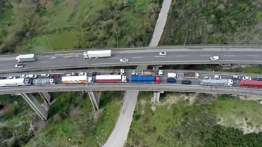 Kaza sonrası hasar gören araçlar