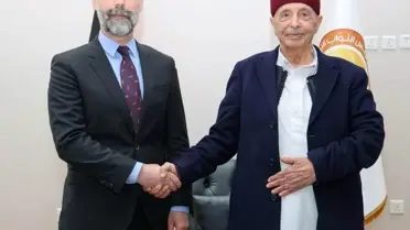 Büyükelçi Begeç ve Hafter bir arada