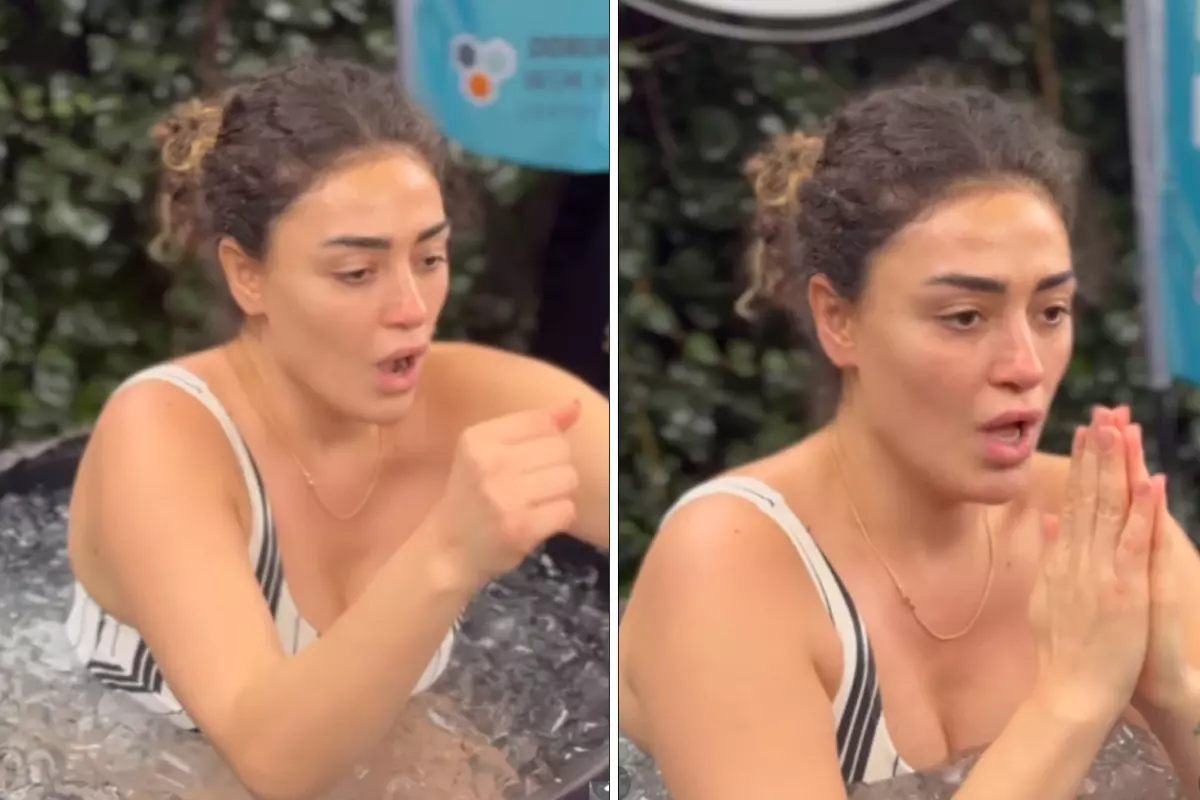 Dilan Çıtak Tatlıses Buzlu Suda Cesur Deneyimini Sosyal Medyada Paylaştı