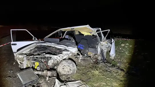 Afyonkarahisar Bolvadin'de Çarpışan İki Araçta 1 Ölü ve 1 Ağır Yaralı