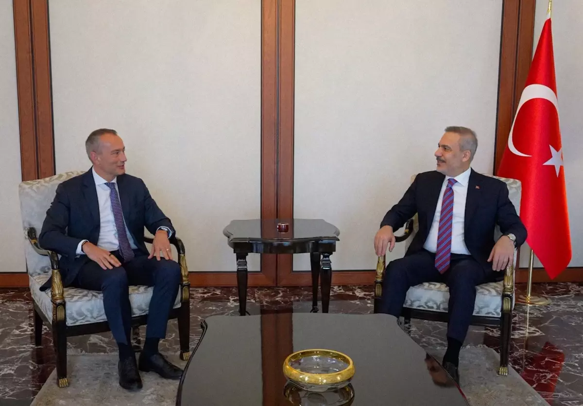 Dışişleri Bakanı Hakan Fidan, Gazze Yüksek Temsilcisi Nikolay Mladenov ile Ankara’da Görüştü