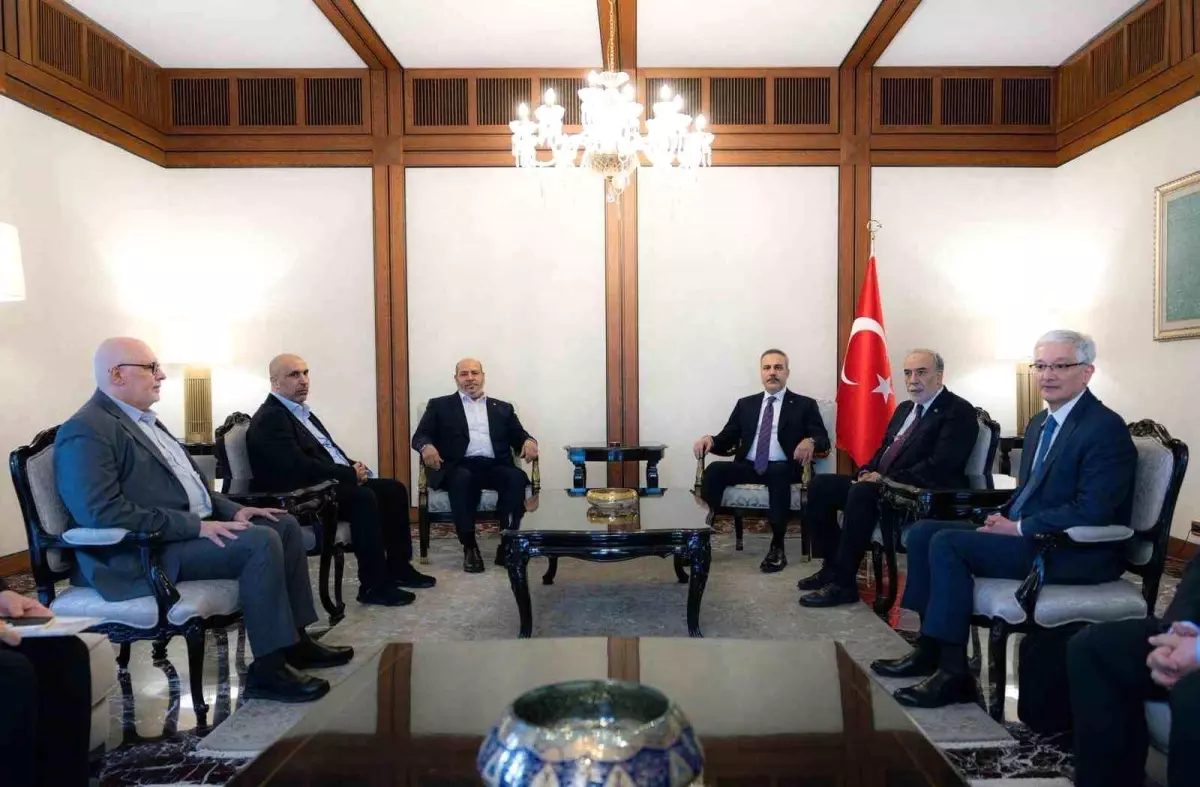 Dışişleri Bakanı Hakan Fidan, Hamas Delegasyonu ile Ankara’da Kritik Görüşme Gerçekleştirdi