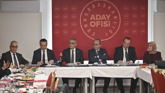 Toplantı anından bir kare