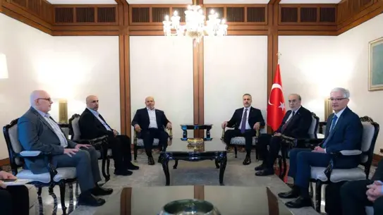 Görüşme sırasında çekilen fotoğraf