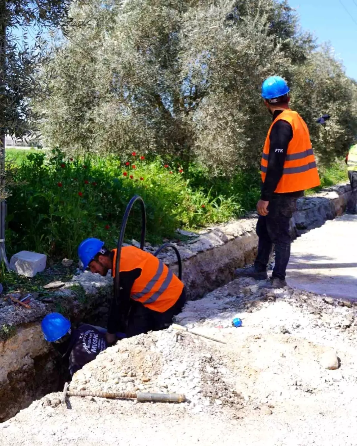 Kemikler Mahallesi'nde 2,5 km Su Hattı Yenilendi, Kesintisiz İçme Suyu Sağlandı