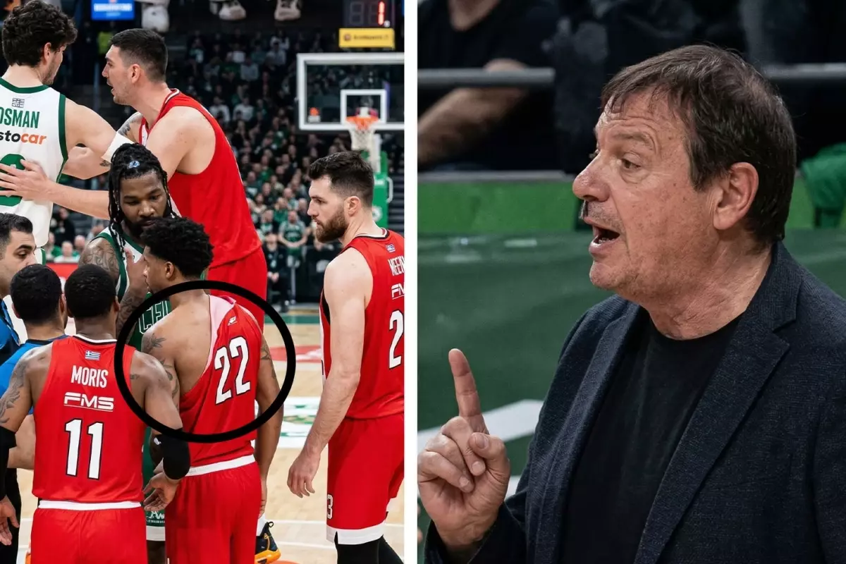 Yunan Basketbol Derbisinde Şok Anlar: Kavga, İhraç ve Ergin Ataman’ın Sert Eleştirisi