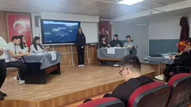 Öğrencilerin spor ve akademik başarı anı