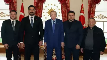 Erdoğan ve Taha Akgül'ün birlikte fotoğrafı