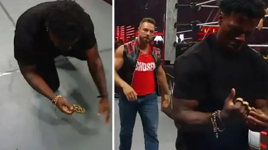 iShowSpeed muştayı takıyor