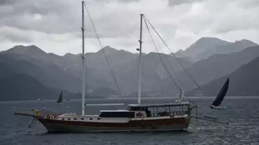 Yelkenli yarışları heyecanı