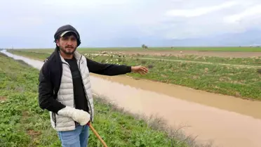 Derede bulunan cesedin yakın çekim fotoğrafı