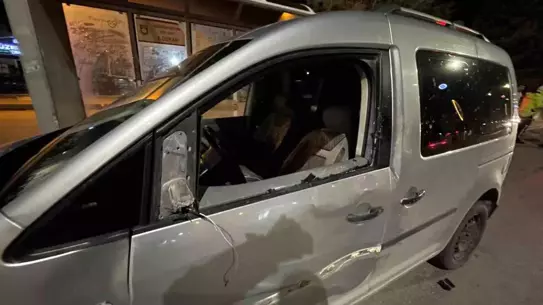 Kaza sonrası araç ve yol durumu