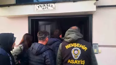 Nevşehir'de Fuhuş Ağını Kıran Operasyon: 7 Şüpheli Gözaltına Alındı
