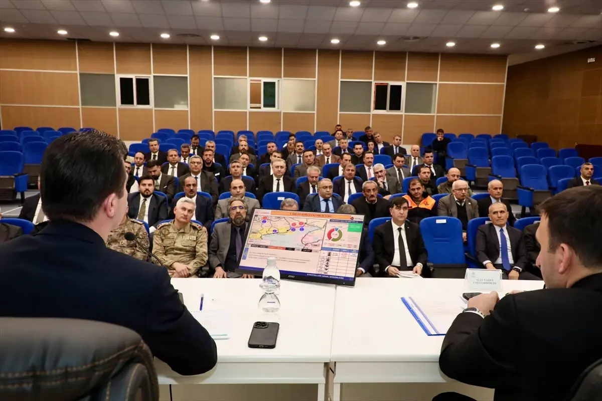 Bitlis Valiliği 2026 Yılı Yatırım ve Proje Koordinasyon Toplantısını Gerçekleştirdi