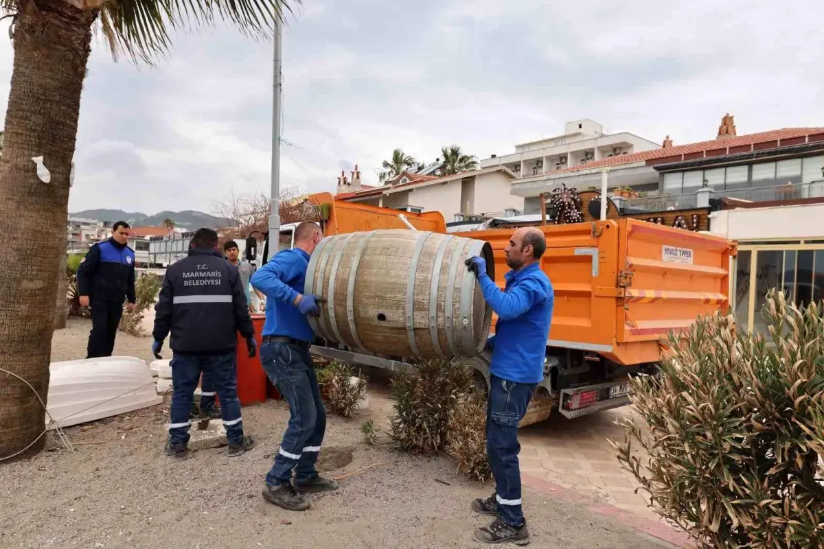 Marmaris Uzunyalı’da Yaz Sezonu Hazırlıkları Hız Kazandı