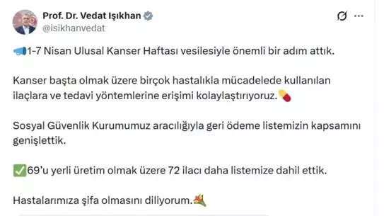 İlaç paketleri ve geri ödeme listesi görseli