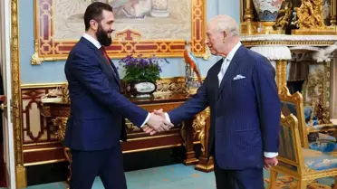 İngiltere'de Suriye Devlet Başkanı ile Kraliçe Charles