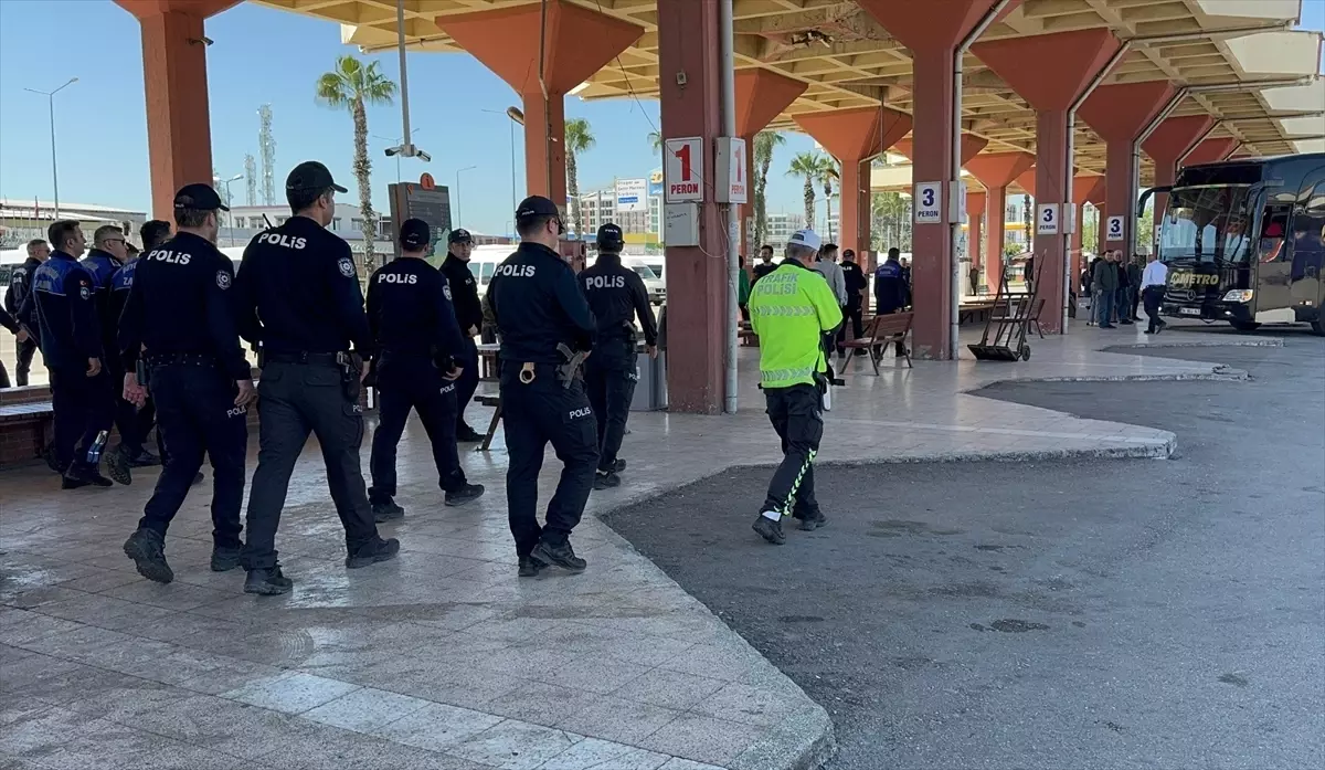 Adana Otogarı’nda Güvenlik Önlemleri Güçlendirildi