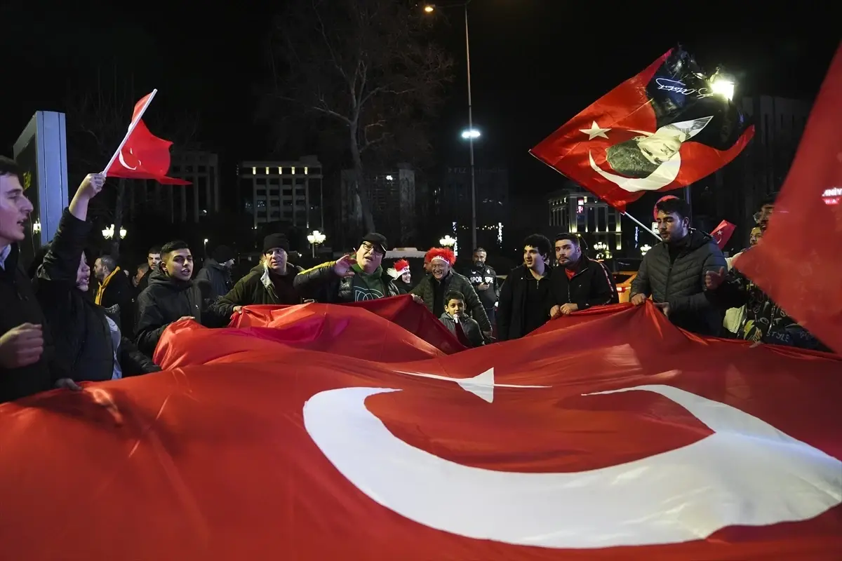 Ankara’da A Milli Takım’ın Dünya Kupası Yolculuğu Coşkuyla Kutlandı