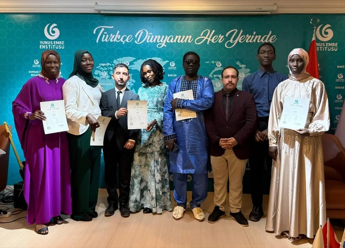 Banjul’da Türkçe Kursu Sertifika Töreni Gerçekleşti