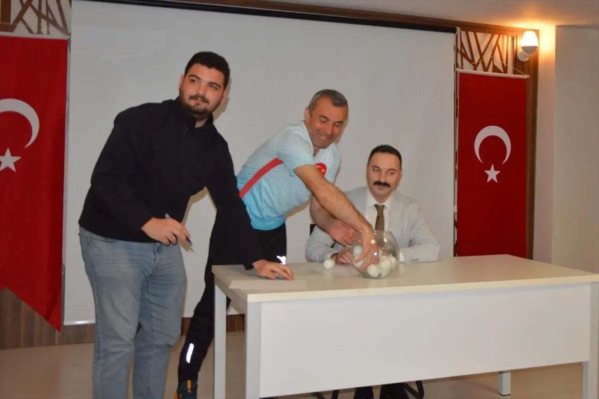 Havza’da 12 Takımın Katılacağı Voleybol Turnuvası Kura Çekimi Tamamlandı