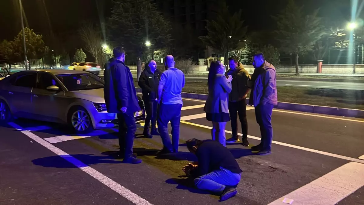 Nevşehir'de Alkollü Sürücünün Çarpması Sonrası Vatandaşlar Müdahale Etti