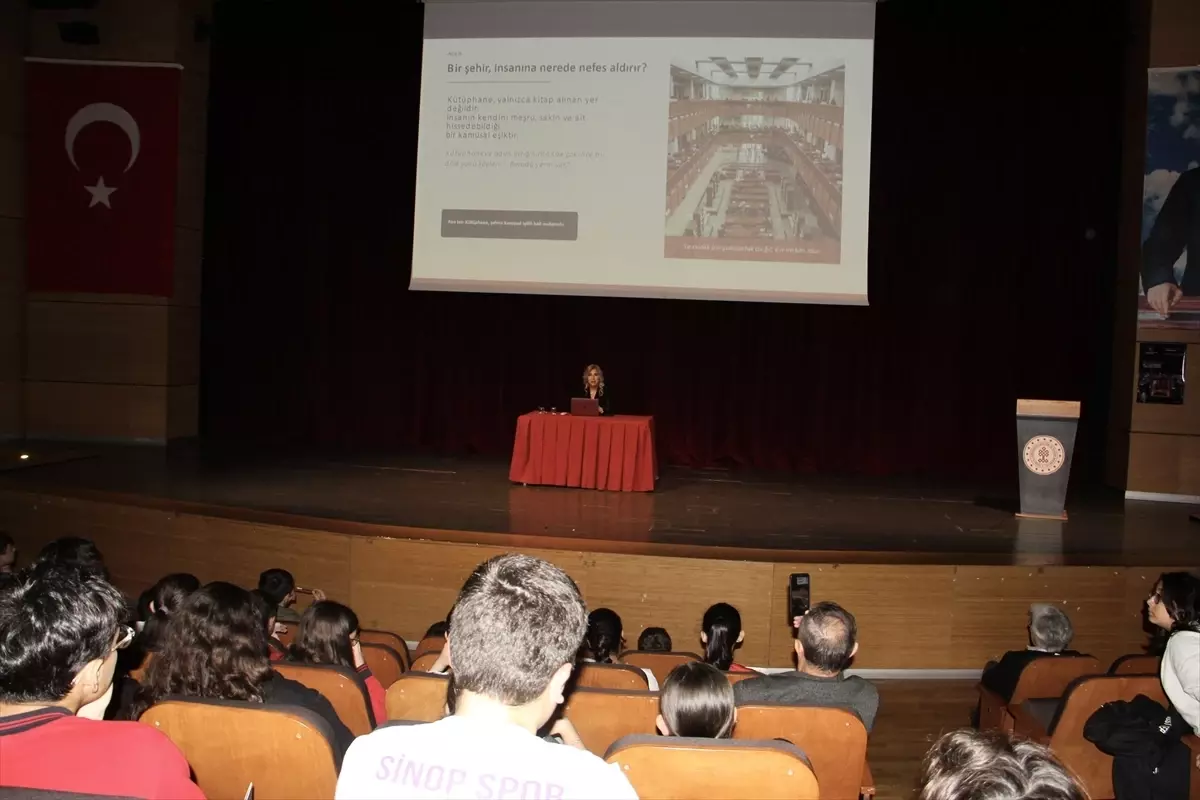 Sinop'ta Kütüphanelerin Toplumsal Şifa Gücü Üzerine Konferans