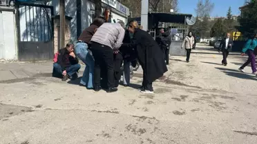 Kaza sonrası araçların hasar görüntüsü