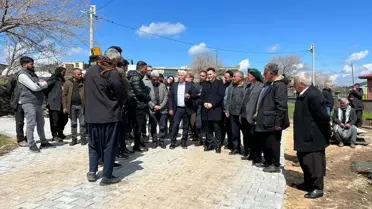 Kilitli parke döşeme çalışması sırasında çekilmiş fotoğraf