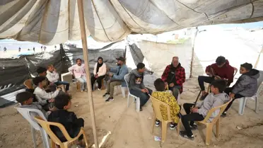 Müzik atölyesinden bir an