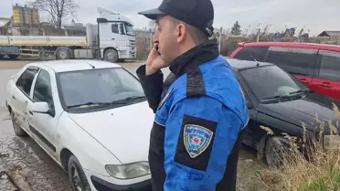 İhaleye sunulan bir otomobil