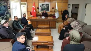 Tören anından bir fotoğraf