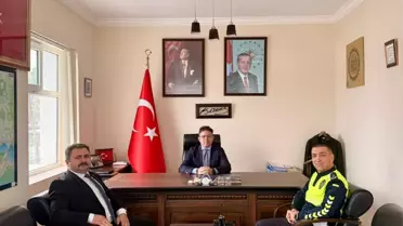 Marmaris Emniyet Müdürü Murat Karaman Görevine Başladı, Kaymakamla Güvenlik Stratejileri Görüştü