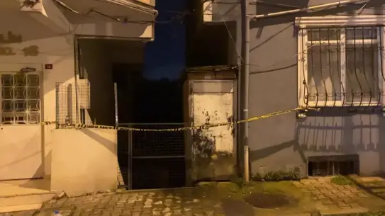 Toprak kayması sonrası oluşan çamur akıntısı