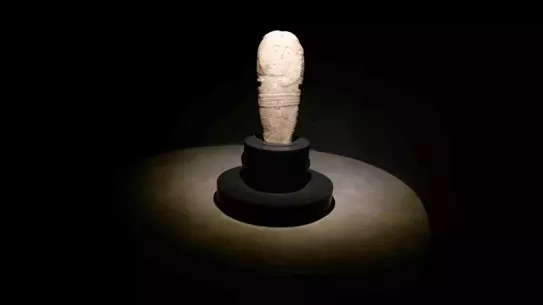 Taş Baba heykelinin detaylı fotoğrafı